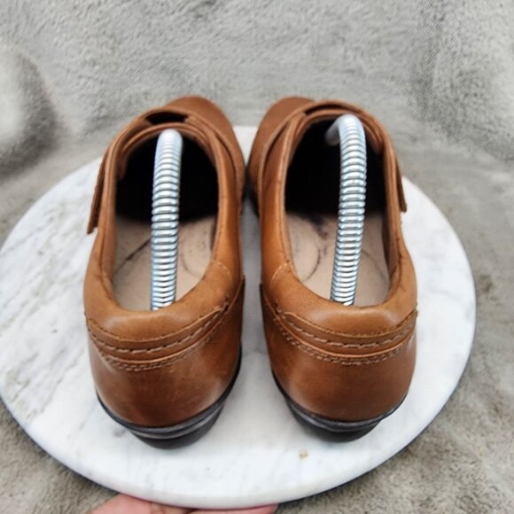 Clarks Shoes Womens Size 9 Everlay Dixie Brown Leather Loafers *GUC* - Picture 5 of 11